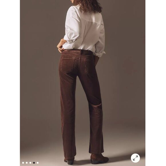 Anthropologie Pilcro Low-Rise Corduroy Flare Jeans - Picture 2 of 10